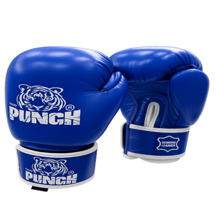 New Punch Premium Boxing Gloves – Multi-Layer Foam Padding, Strong Wrist Support, Training & Sparring Gloves – Black/White